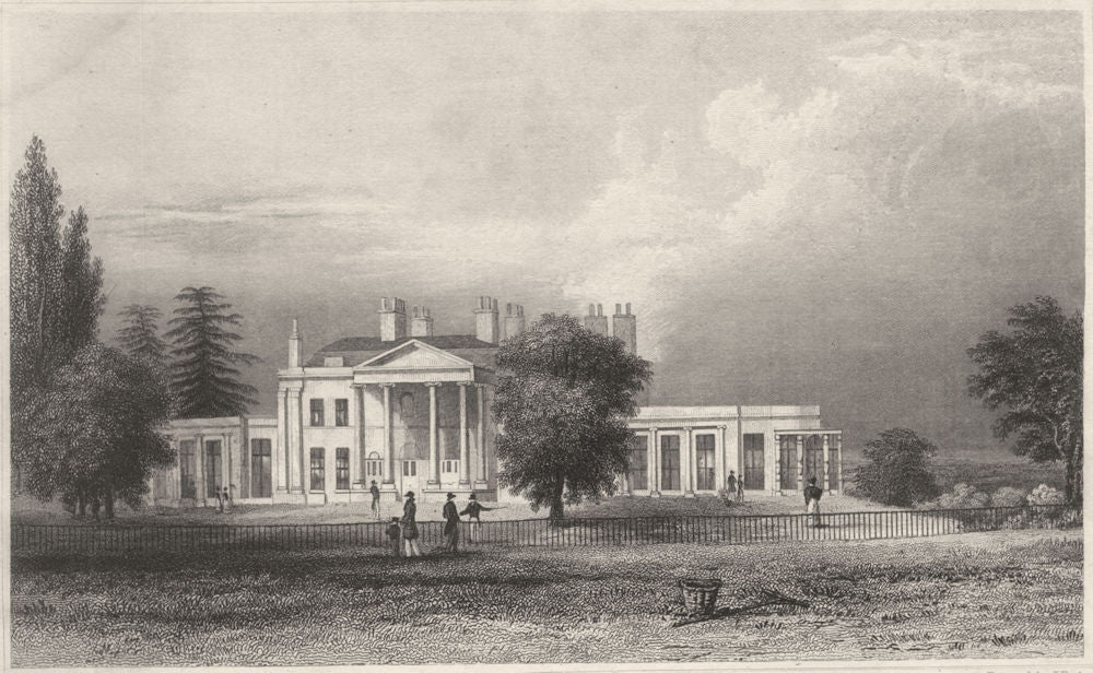 ESSEX. Highlands. (Bartlett/Wright) 1834 old antique vintage print picture
